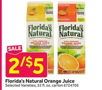 Stop&Shop Florida's Natural Orange Juice offer