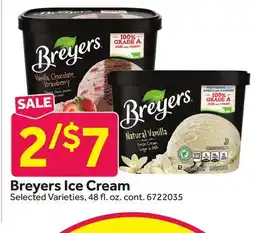 Stop&Shop Breyers Ice Cream offer