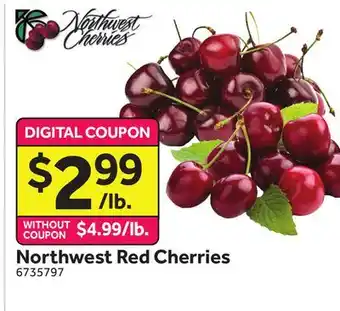 Stop&Shop Northwest Red Cherries offer