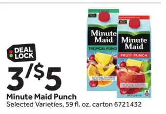 Stop&Shop Minute Maid Punch offer