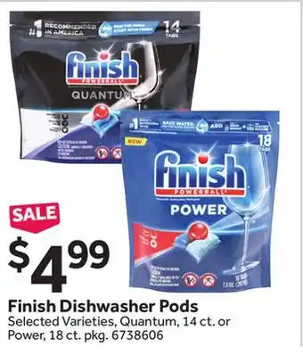 Stop&Shop Finish Dishwasher Pods offer