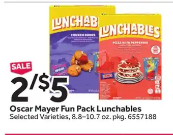 Stop&Shop Oscar Mayer Fun Pack Lunchables offer