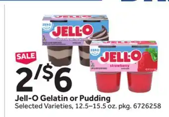 Stop&Shop Jell-O Gelatin or Pudding offer