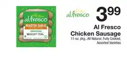 The Fresh Grocer Chicken Sausage offer