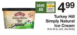 The Fresh Grocer Simply Natural Ice Cream offer