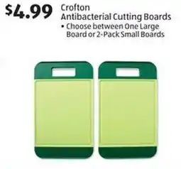 Aldi Crofton Antibacterial Cutting Boards offer