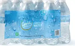 CVS Gold Emblem purified water 24 pk., 16.9 oz bottles offer