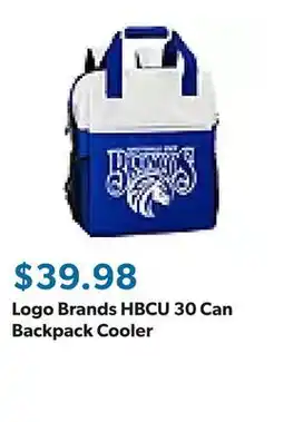 Sam's Club Logo Brands HBCU 30 Can Backpack Cooler offer