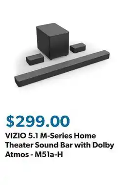 Sam's Club VIZIO 5.1 M-Series Home Theater Sound Bar with Dolby Atmos - M51a-H offer