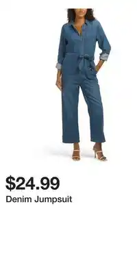 TJ Maxx Denim Jumpsuit offer