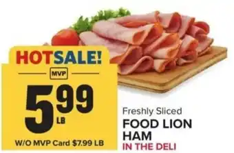 Food Lion FOOD LION HAM offer