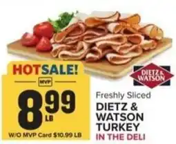Food Lion DIETZ & WATSON TURKEY offer