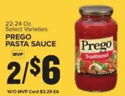 Food Lion PREGO PASTA SAUCE offer