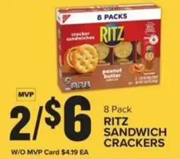 Food Lion 8 Pack RITZ SANDWICH CRACKERS offer