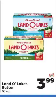 Weis Markets Land O'Lakes Butter offer