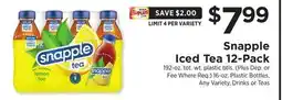 ShopRite Iced Tea 12-Pack offer