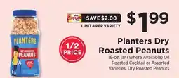 ShopRite Dry Roasted Peanuts offer