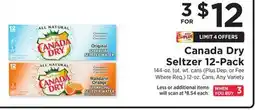 ShopRite Seltzer 12-Pack offer