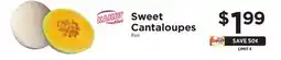 ShopRite Sweet Cantaloupes offer