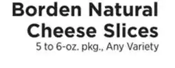 ShopRite Natural Cheese Slices offer