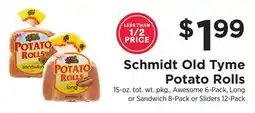 ShopRite Old Tyme Potato Rolls offer
