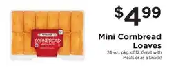 ShopRite Mini Cornbread Loaves offer