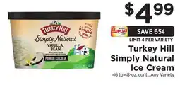 ShopRite Simply Natural Ice Cream offer
