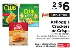 ShopRite Crackers or Crisps offer