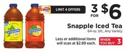 ShopRite Iced Tea offer