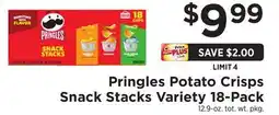 ShopRite Potato Crisps Snack Stacks Variety 18-Pack offer