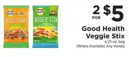 ShopRite Veggie Stix offer