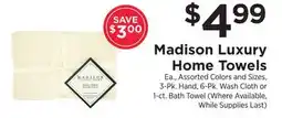 ShopRite Towels offer