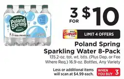 ShopRite Sparkling Water 8-Pack offer