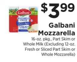 ShopRite Mozzarella offer