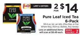 ShopRite Iced Tea 6-Pack offer