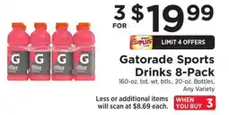 ShopRite Sports Drinks 8-Pack offer