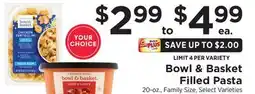 ShopRite Filled Pasta offer