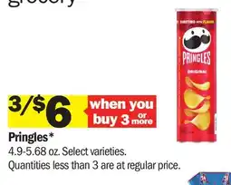 Meijer Pringles offer