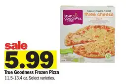 Meijer True Goodness Frozen Pizza offer