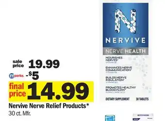 Meijer Nervive Nerve Relief Products offer