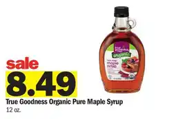 Meijer True Goodness Organic Pure Maple Syrup offer