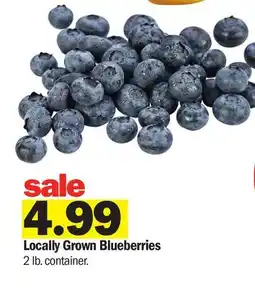 Meijer Locally Grown Blueberries offer