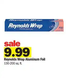 Meijer Reynolds Wrap Aluminum Foil offer