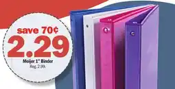 Meijer Meijer 1 Binder offer