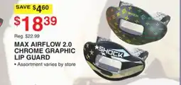 Dunham's Sports SHOCK DOCTOR MAX AIRFLOW 2.0 CHROME GRAPHIC LIP GUARD offer