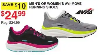 Dunham's Sports AVIA MEN'S OR WOMEN'S AVI-MOVE RUNNING SHOES offer