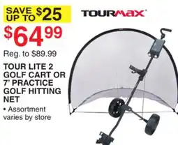 Dunham's Sports TOUR LITE 2 GOLF CART OR 7' PRACTICE GOLF HITTING NET offer