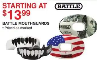 Dunham's Sports BATTLE MOUTHGUARDS offer