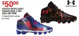 Dunham's Sports YOUTH SPOTLIGHT FRANCHISE 4 RM USA OR FIRE offer