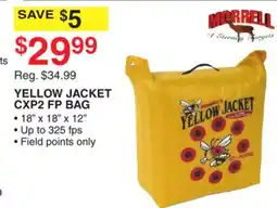 Dunham's Sports MORRELL YELLOW JACKET CXP2 FP BAG offer